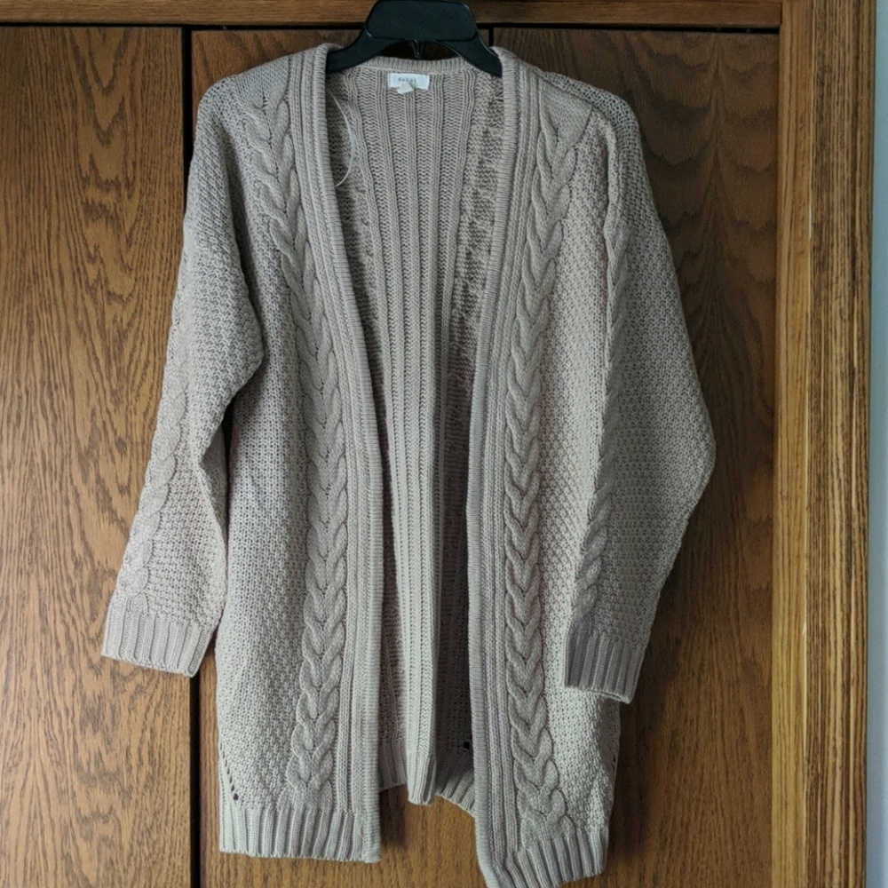 Debut Woven Cardigan